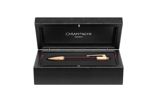 Caran D’Ache Varius Ebony Rose Gold Pencil 2 Caran D’Ache Varius Ebony Rose Gold Pencil - Image 2