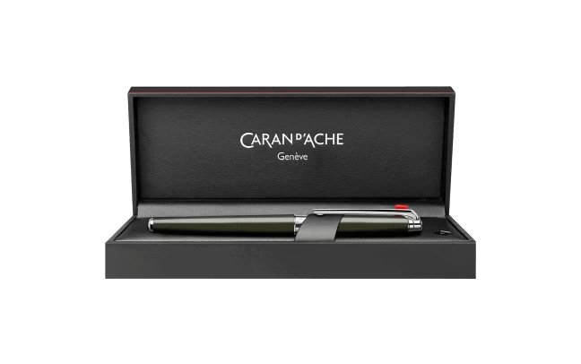 Caran D’Ache Leman Terre D’Ombre Slim Fountain Pen 3 Caran D’Ache Leman Terre D’Ombre Slim Fountain Pen - Image 3