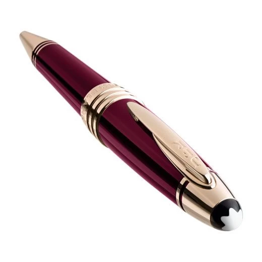 Montblanc Great Characters John F. Kennedy Burgundy Ballpoint Pen 2 Montblanc Great Characters John F. Kennedy Burgundy Ballpoint Pen - Image 2