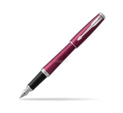 Parker Urban Vibrant Magenta Chrome Trim Fountain Pen