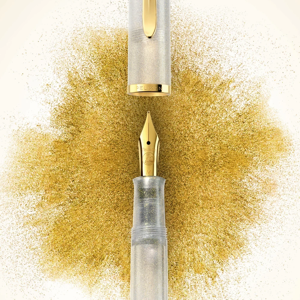 Pelikan M200 Golden Beryl Fountain Pen 2 Pelikan M200 Golden Beryl Fountain Pen - Image 2