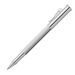 Graf Von Faber-Castell Guilloche Rollerball Pen Rhodium