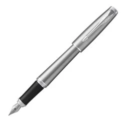 Parker Urban Metro Metallic Chrome Trim Fountain Pen