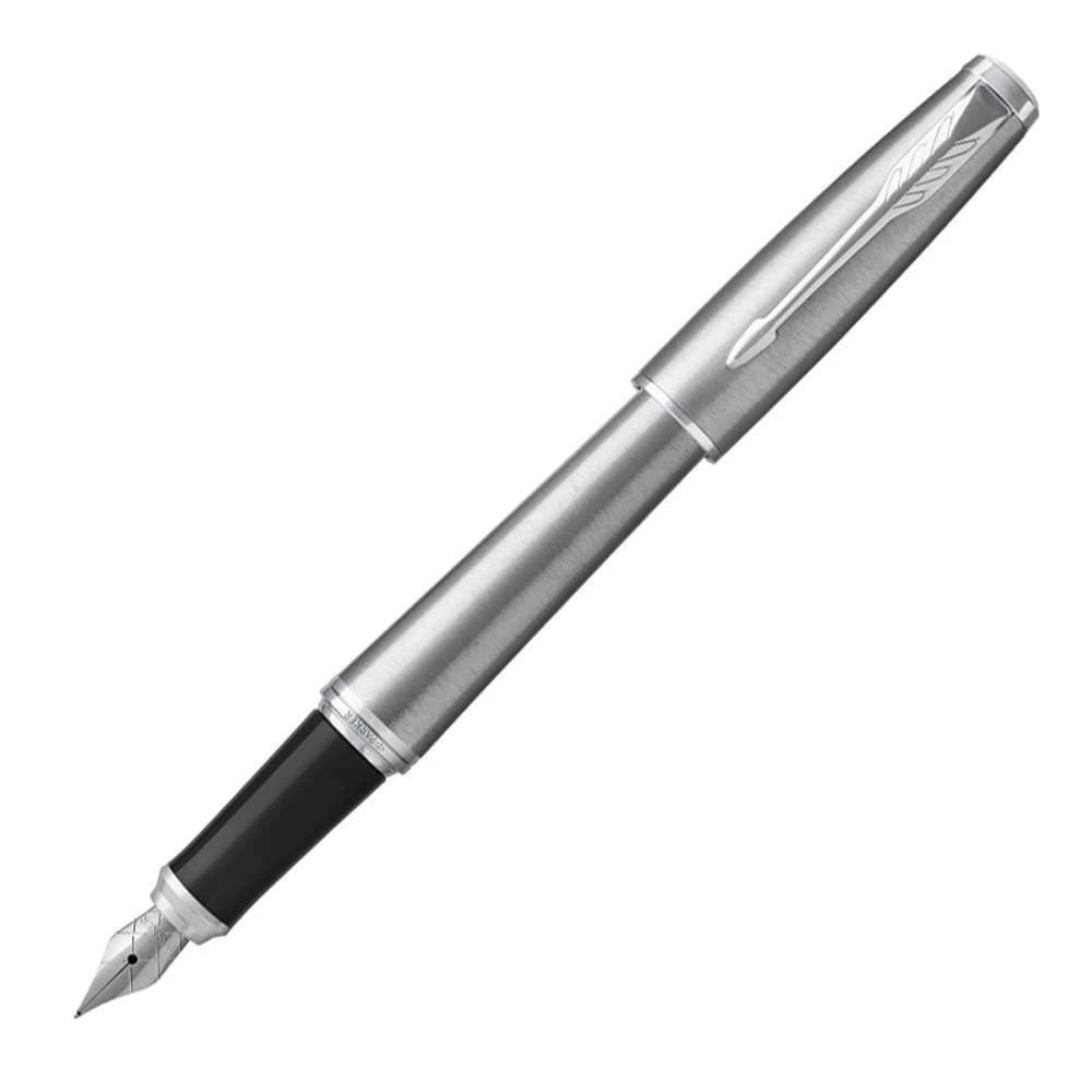Parker Urban Metro Metallic Chrome Trim Fountain Pen 1 Parker Urban Metro Metallic Chrome Trim Fountain Pen