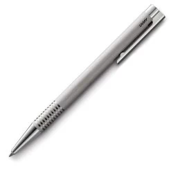 Lamy Logo Brushed Steel Ballpoint Pen