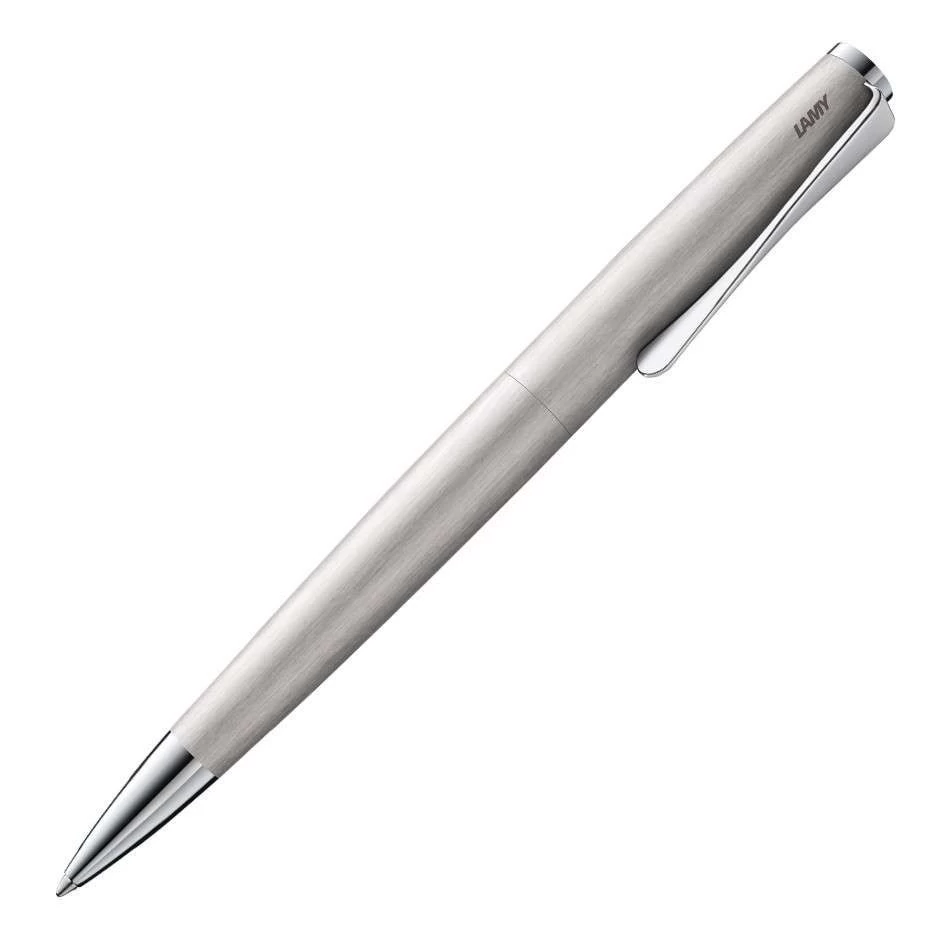 Lamy Studio Brushed Stainless Steel Ballpoint Pen 1 Lamy Studio Brushed Stainless Steel Ballpoint Pen