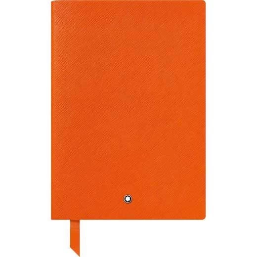 Montblanc Fine Stationery 146 Lined Manganese Orange Notebook 1 Montblanc Fine Stationery 146 Lined Manganese Orange Notebook