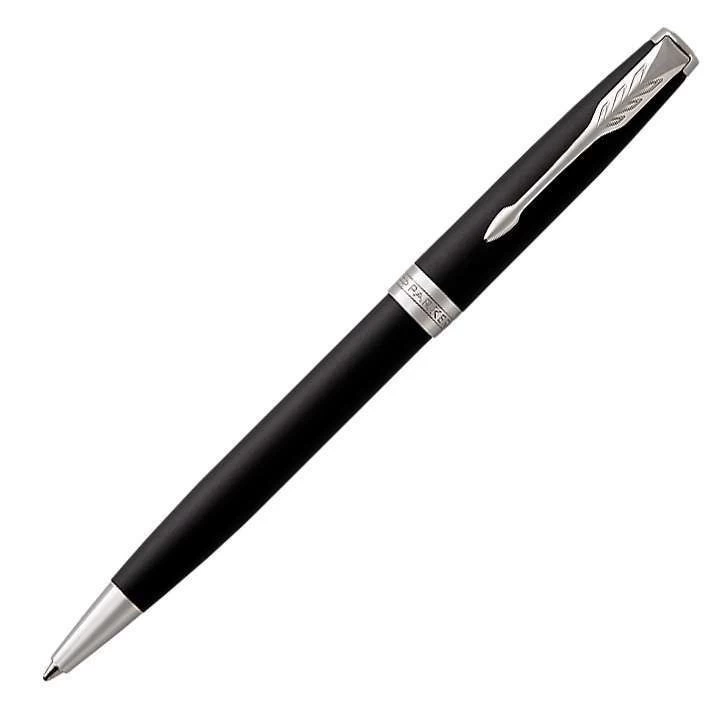Parker Sonnet Matt Black Chrome Trim Ballpoint Pen 1 Parker Sonnet Matt Black Chrome Trim Ballpoint Pen
