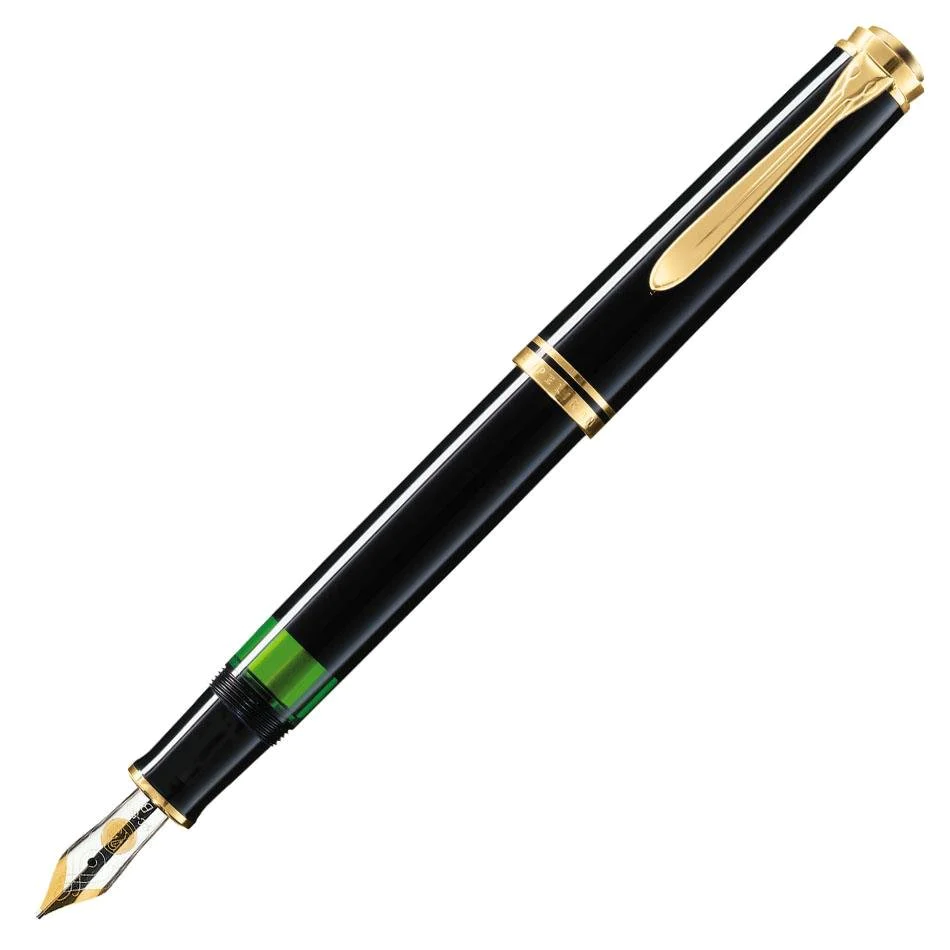 Pelikan Souveraen M400 Black Fountain Pen 1 Pelikan Souveraen M400 Black Fountain Pen
