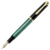 Pelikan Souveraen M400 Black And Green Fountain Pen