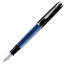 Pelikan Souveraen M805 Black And Blue Fountain Pen