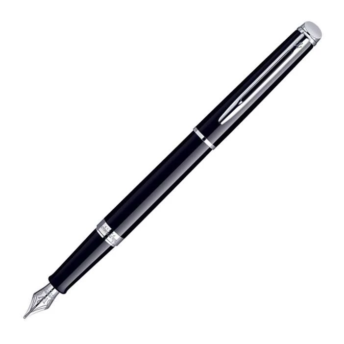 Waterman Hemisphere Black Lacquer CT Fountain Pen 1 Waterman Hemisphere Black Lacquer CT Fountain Pen