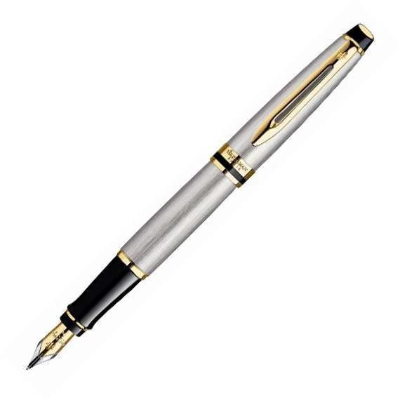 Waterman Expert Stainless Steel GT Fountain Pen 1 Waterman Expert Stainless Steel GT Fountain Pen
